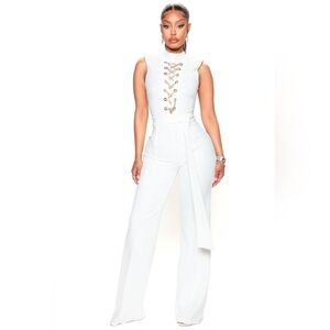 Elegant White Jumpsuit